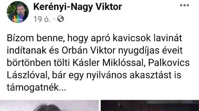 Óbuda főkertésze a nyilvános akasztást támogatta a Facebookon, szerinte feltörte valaki a fiókját