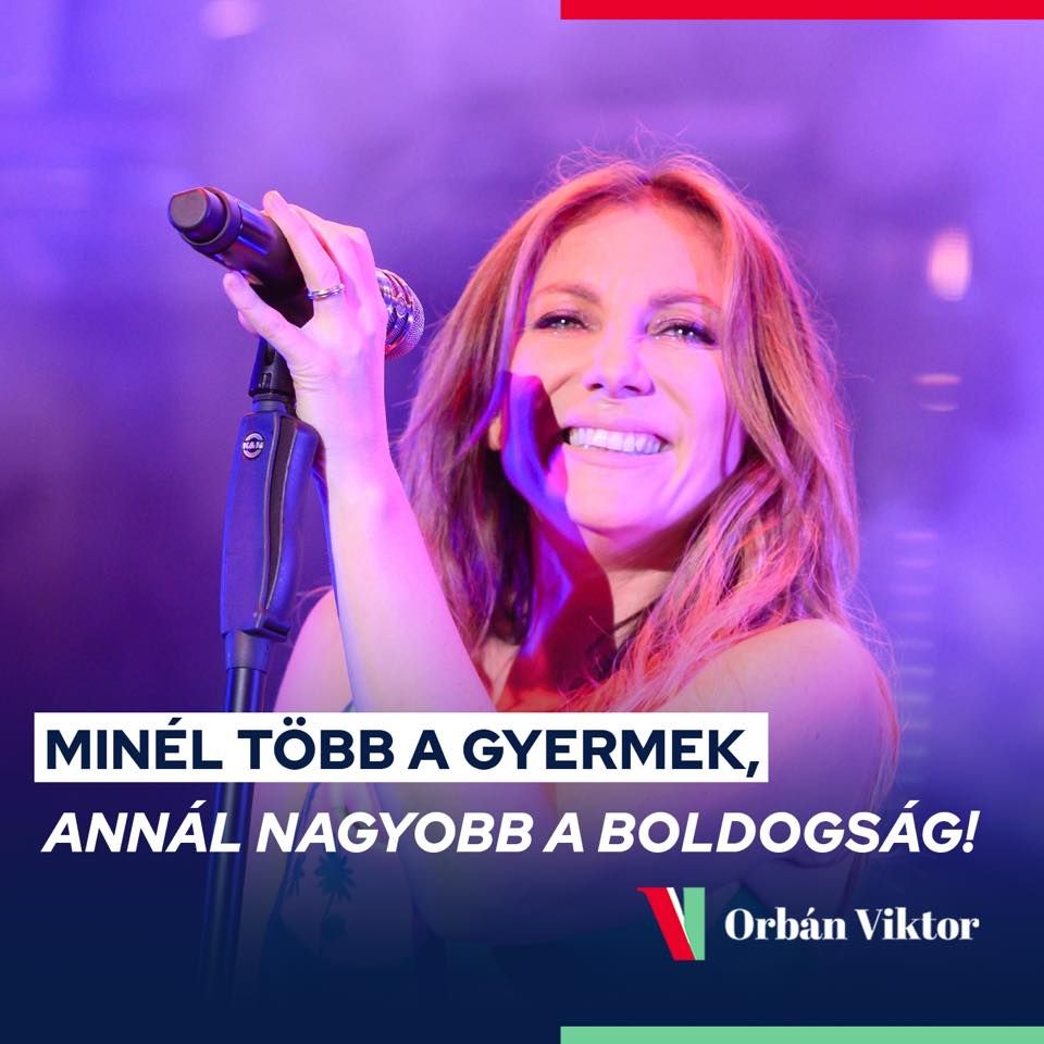 Orbán Viktor is gratulált Rúzsa Magdinak a hármasikreihez