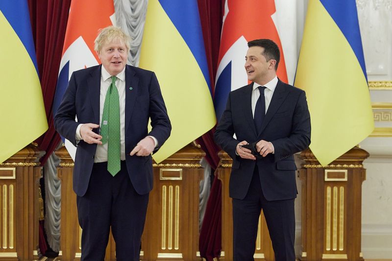 Boris Johnson: Oroszország 1945 óta nem látott méretű háborút tervez Ukrajnában