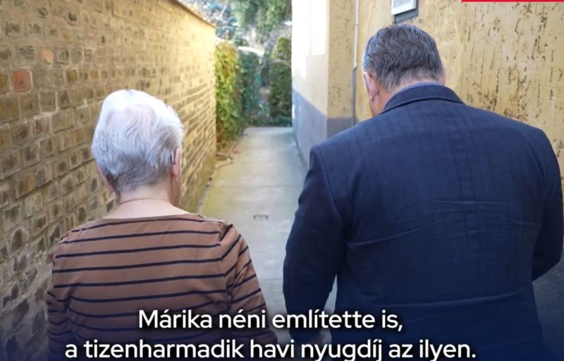 Orbán nem csak az ovisoktól fél: golyóállóban ment a nyugdíjas fideszes nénihez is?