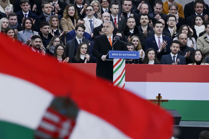 Orbán: Ha békét akarunk, nem szavazhatunk a baloldalra