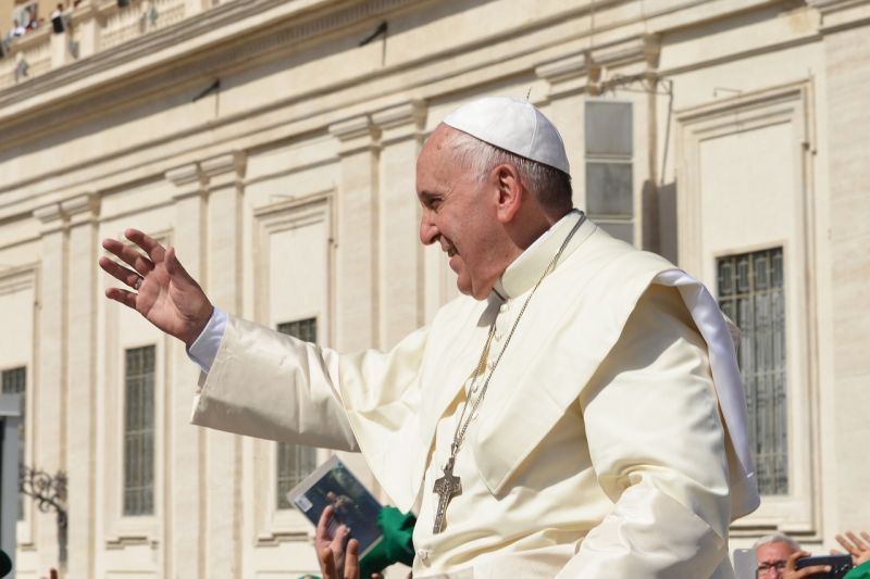 Ferenc pápa: a Szentszék készen áll mindent megtenni a béke érdekében