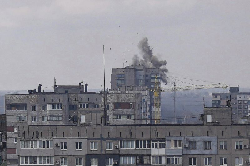 A magyar határ közelében levő várost is légicsapás ért Ukrajnában