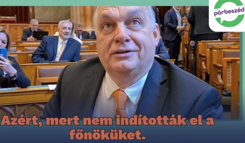 Rejtett kamerás felvétel készült Orbán Viktorról! Azért nem vállalja a vitát Márki-Zay Péterrel, mert: "Gyurcsány" 