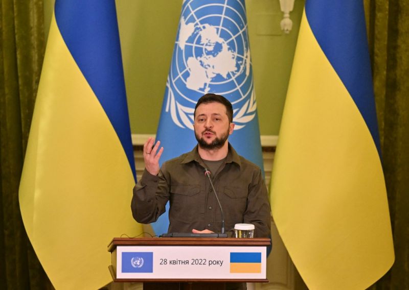 Zelenszkij: Ukrajna most az ENSZ alapokmányát is védi 