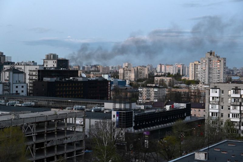 Rakéták csapódtak be Kijev belvárosában