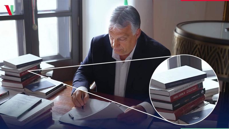 Milyen könyveket olvas Orbán Viktor? Lencsevégre kapták, mi van az asztalán