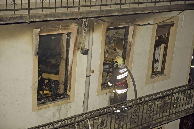 Sokk: robbanás történt egy józsefvárosi lakásban