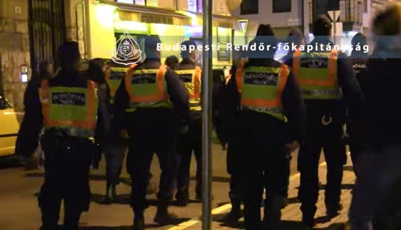 700 embert igazoltattak a rendőrök több budapesti szórakozóhelyen