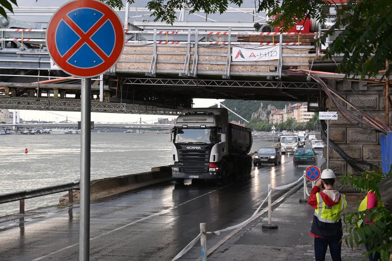 Traffic chaos is expected: The traffic order of the lower quay of Buda will change temporarily from today 