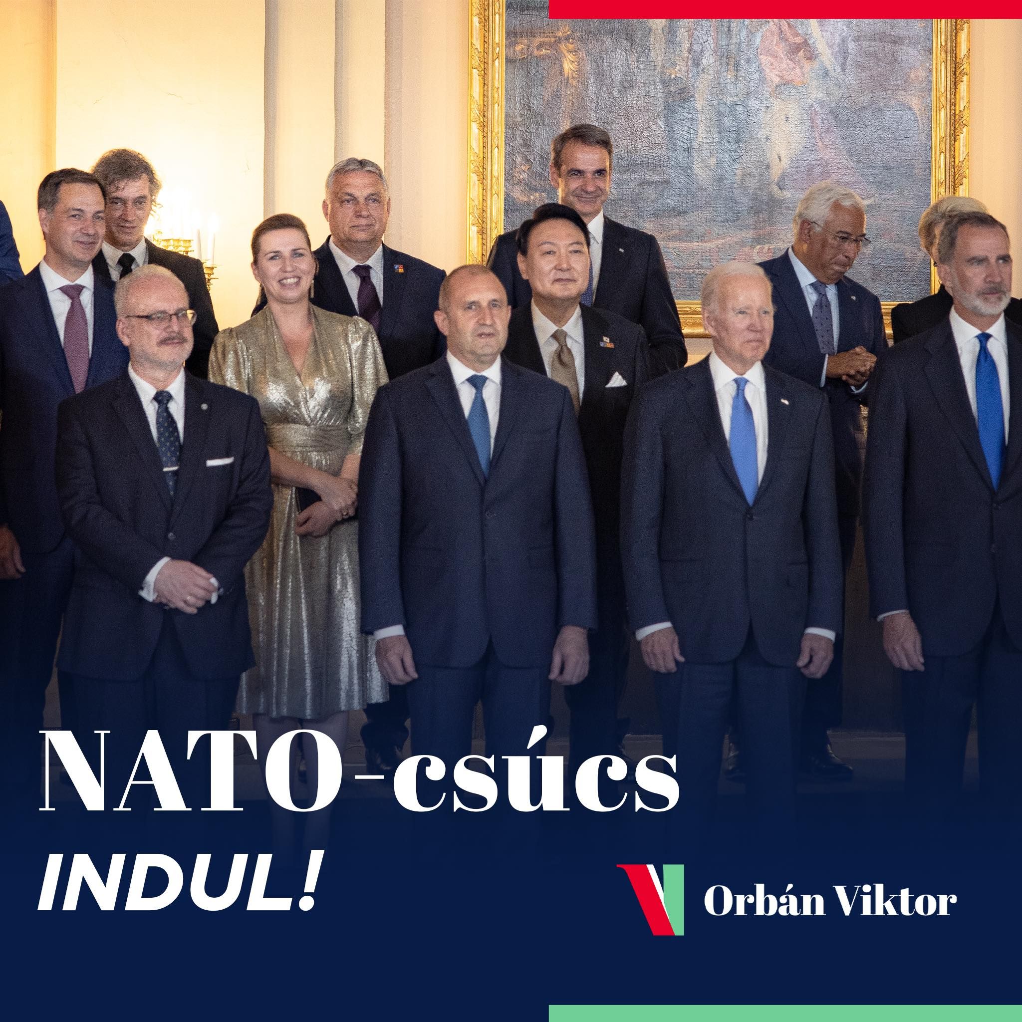 Orbán gyors fegyverszünetet és béketárgyalásokat szorgalmaz a NATO-csúcson