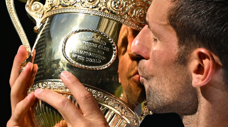Novak Djokovic 21-szeres Grand Slam-bajnok