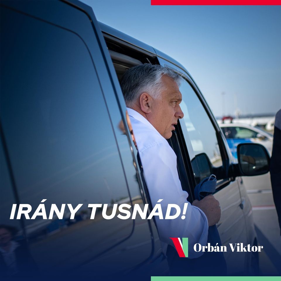 Orbán Viktor elindult Tusványosra