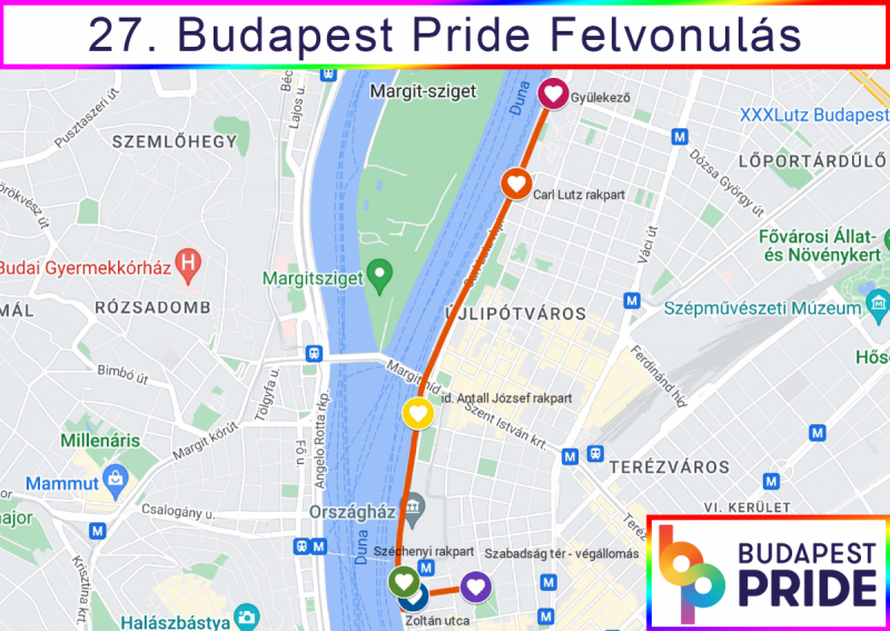 Tikkasztó hőségben indult a Budapest Pride – itt lehet élőben követni