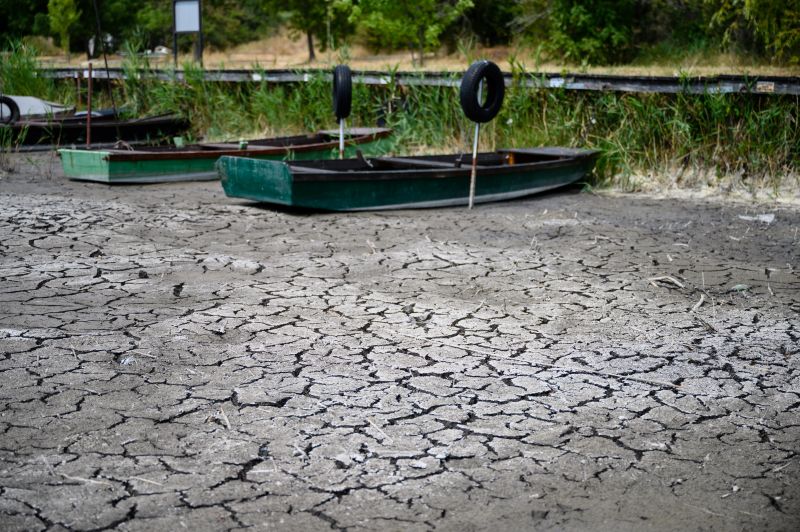 Siralmas állapotban van a Velencei-tó – Friss fotó mutatja be a pusztuló tavat