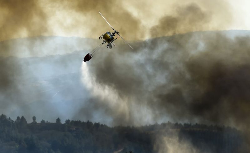 Spanyolország keleti részén nyolc falu lakóit evakuálták erdőtűz miatt