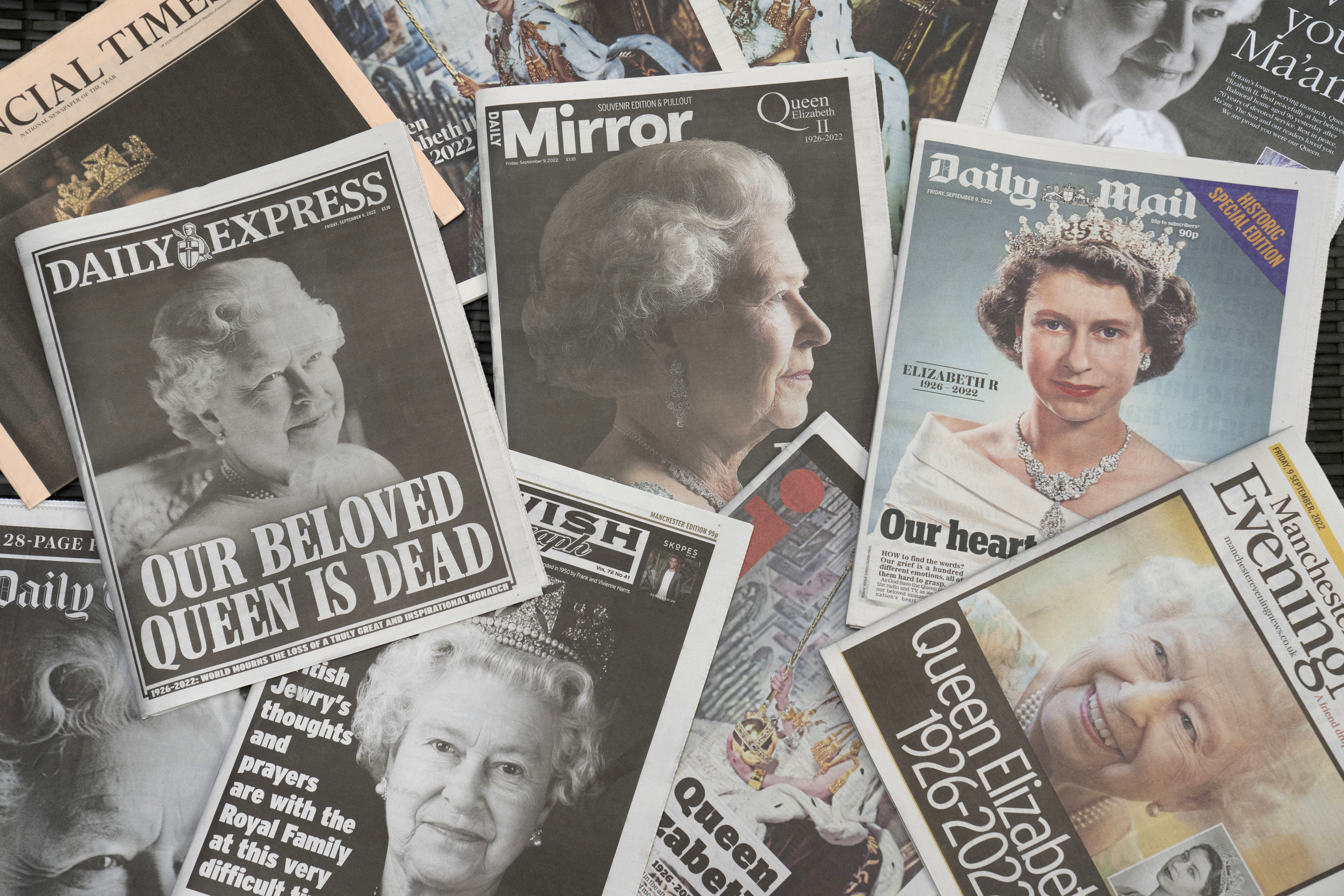 Óriásit bakizott a brit sajtó a királynő halálának bejelentése kapcsán 