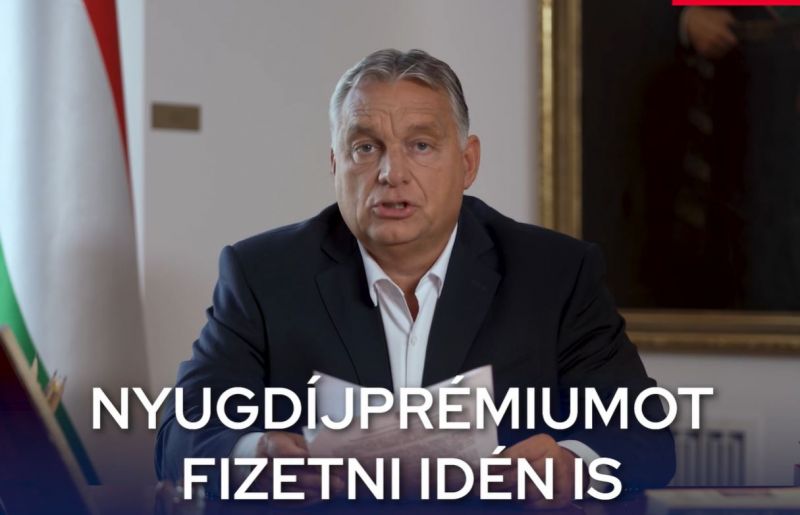 Orbán bejelentette: idén másodjára is lesz inflációs nyugdíjkiegészítés
