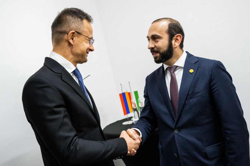 Danke an Szijjártó: Die ungarisch-armenischen Beziehungen werden wiederhergestellt