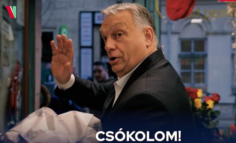 Orbán Viktor elment adventi koszorút venni – videó