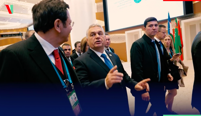 Orbán közzétett egy videót a közel 70 milliós üzbegisztáni útjáról