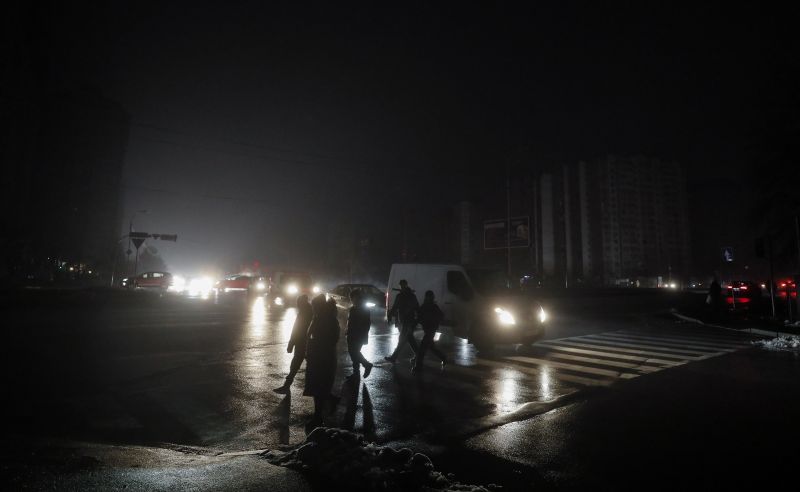 Hatmillióan kezdik áram nélkül a telet Ukrajnában