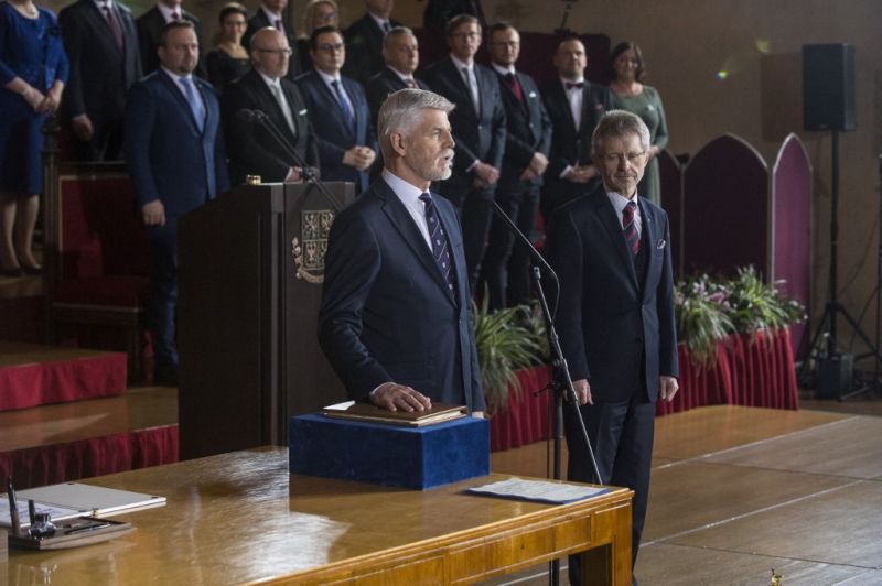 Beiktatták hivatalába Csehország új köztársasági elnökét, Petr Pavelt