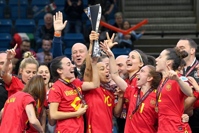 Spanyolország sorozatban harmadszor diadalmaskodott a női futsal Eb-n