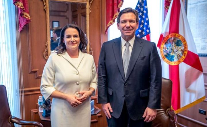 Florida kormányzóját lenyűgözte Novák Katalin 