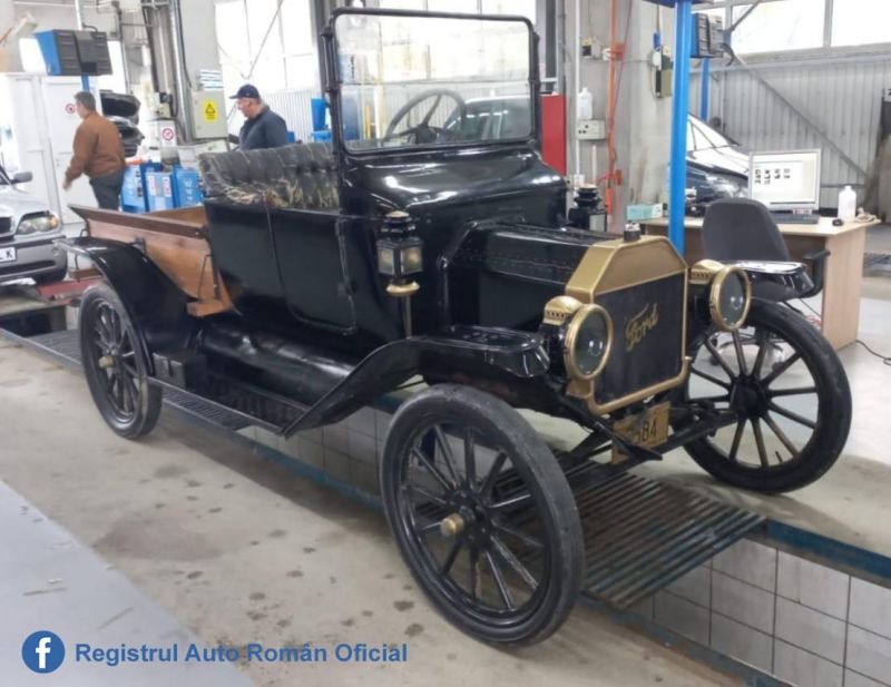 109 éves autót vizsgáztattak le Romániában