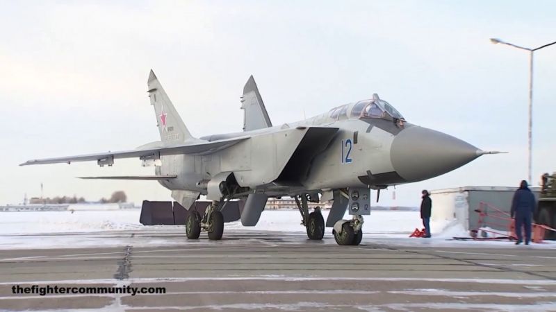 Riadókészültség Ukrajnában: Fölszálltak a nukleáris Kinzsal rakétákkal felszerelhető MiG–31-esek
