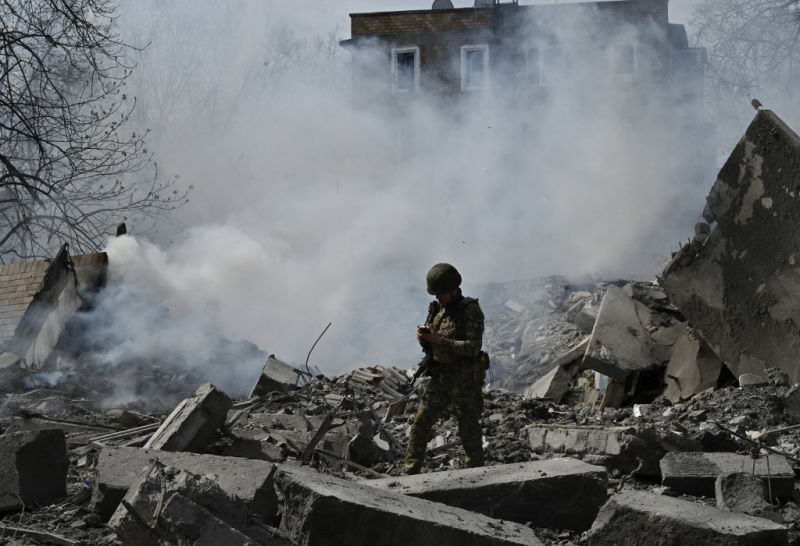 Rossz hírek Ukrajnából: Bahmut nagy része elesett