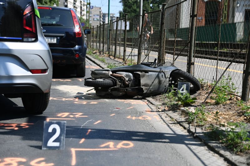 Halálos motorbaleset történt Budapesten
