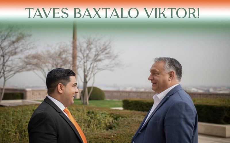 Cigányul köszöntötte fel Orbánt a bulibáró: Taves Baxtalo Viktor 
