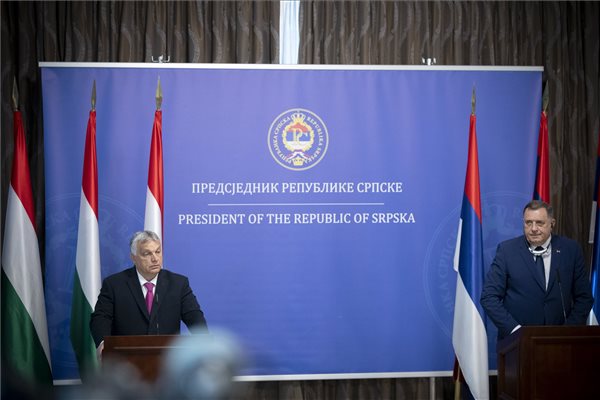 Orbán Viktor: "Semmilyen szankciót nem támogatunk, nem is fogunk"