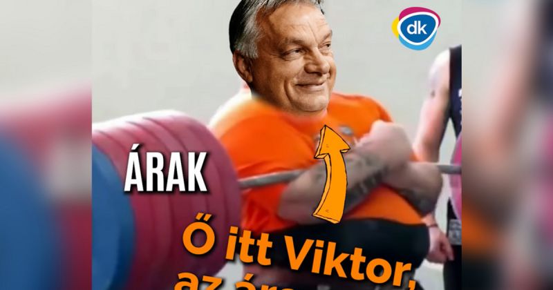 A DK gyúrós videót készített Orbánról: "Viktornak már senki nem ad pénzt, mert úgyis csak ellopná"