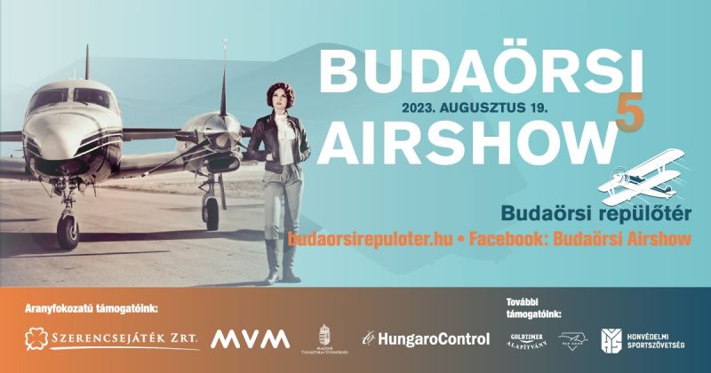 Idén is lesz Budaörsi Airshow augusztus 19-én
