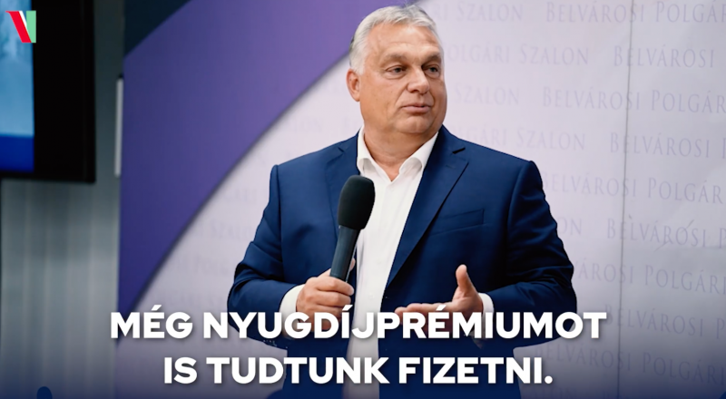 Orbán Viktor bejelentette a nyugdíj-kiegészítést: ennyi érkezik novemberben
