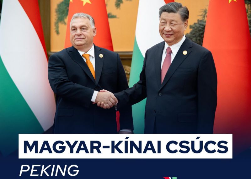 Orbán Viktor: a kínai-magyar kapcsolatok soha nem látott magasságokba emelkedtek