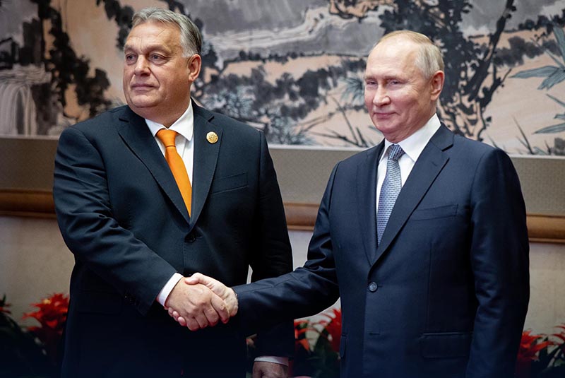 A világ végére száműzik oroszellenes forradalmunk ünnepén a minap még Putyin lábai előtt hajbókoló Orbánt