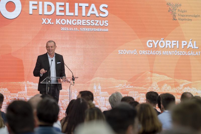Győrfi Pál, Menczer Tamás és Szentkirályi Alexandra is megszólalt a Fidelitas rendezvényén