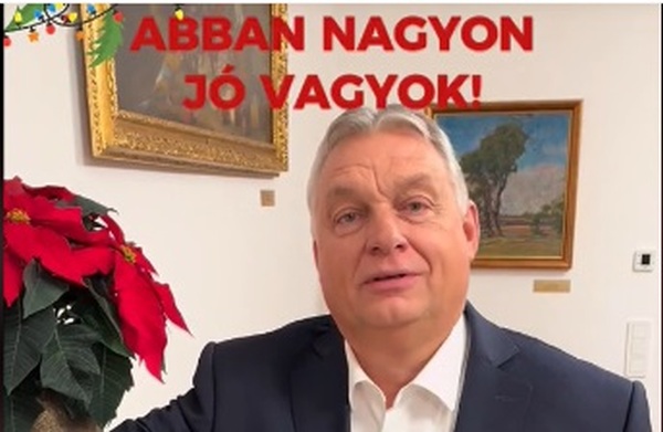 Orbán KISZ-titkár korabeli fenyőünnepről nosztalgiázott, aztán a Bibliát emlegette