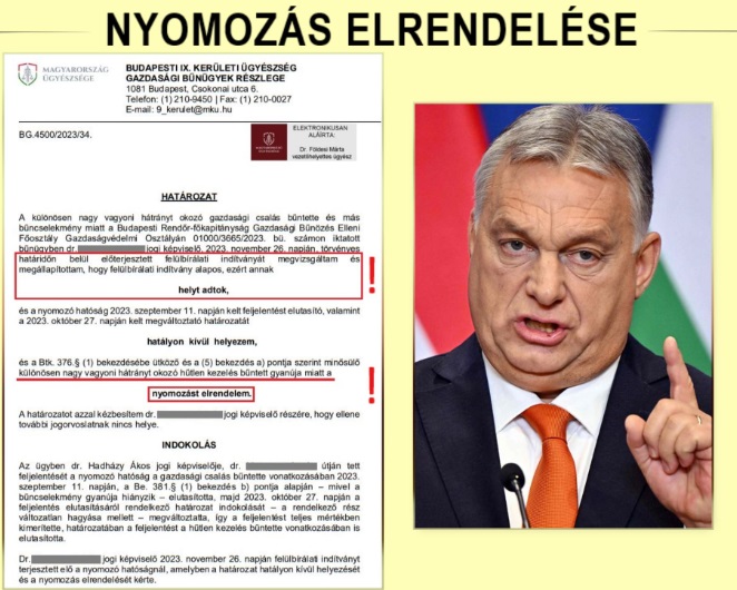 Orbán ellen indított nyomozást a leghűségesebb embere
