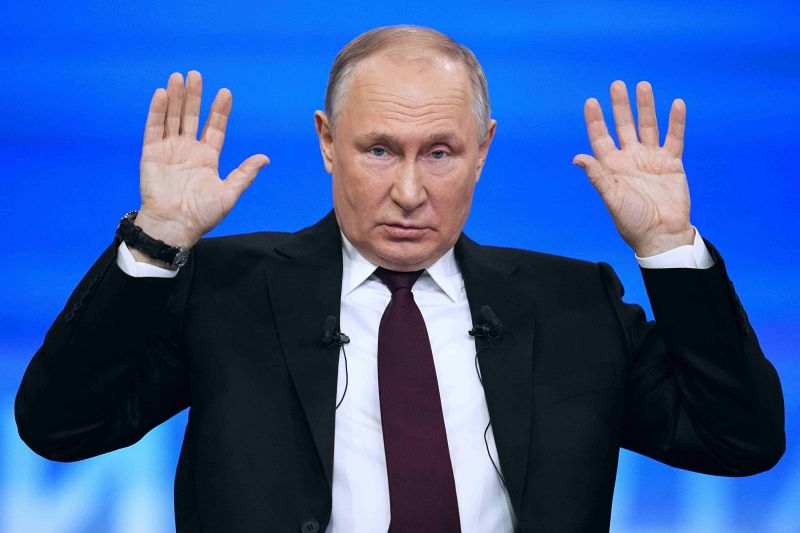 Putyin szerint teljes képtelenség, hogy Oroszország megtámadja a NATO-t