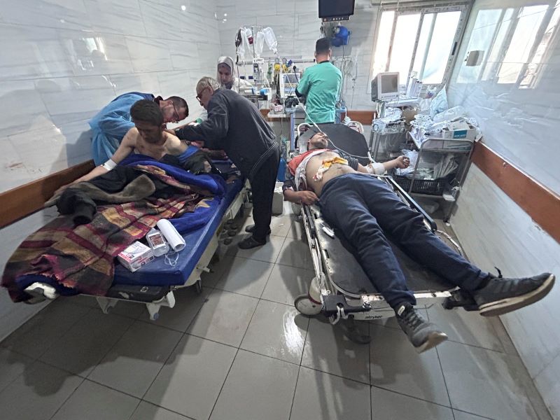 Gyermekek halnak éhen a gázai kórházakban