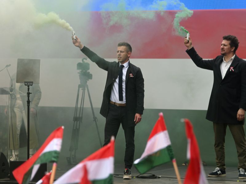 Magyar Péter leverte Orbánt