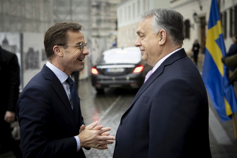 Orbán a Kristersson-találkozó után: Minden lépését élveztem a bizalomépítésnek