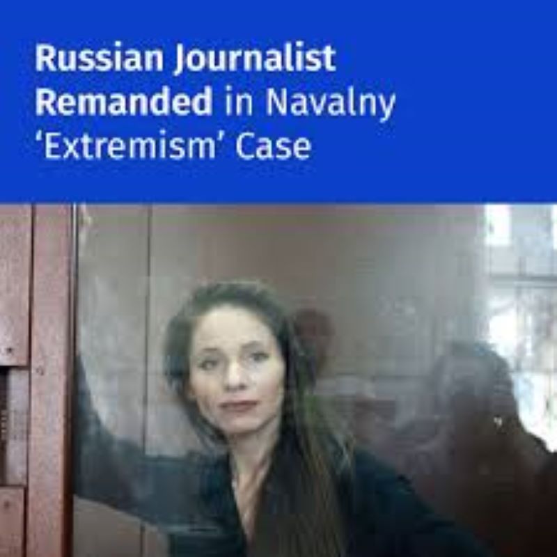 Ez Putyin rendszere – Már azért is börtön jár, mert az újságírónő Navalnij peréről tudósított