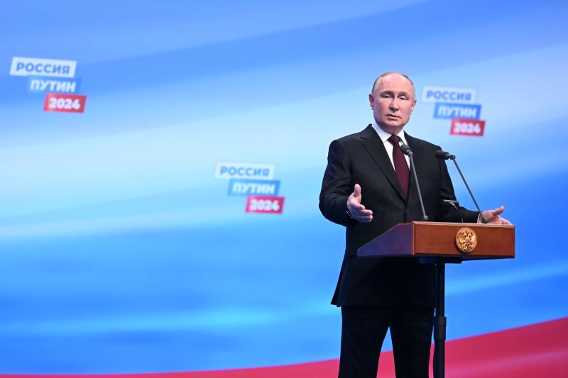 Minő meglepetés! Putyin nyerte az orosz elnökválasztást