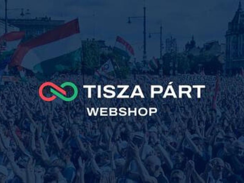 Nem cicózik a TISZA-párt – Már tolják a webshopot is